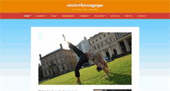 Desktop Screenshot of exeterlovesyoga.co.uk